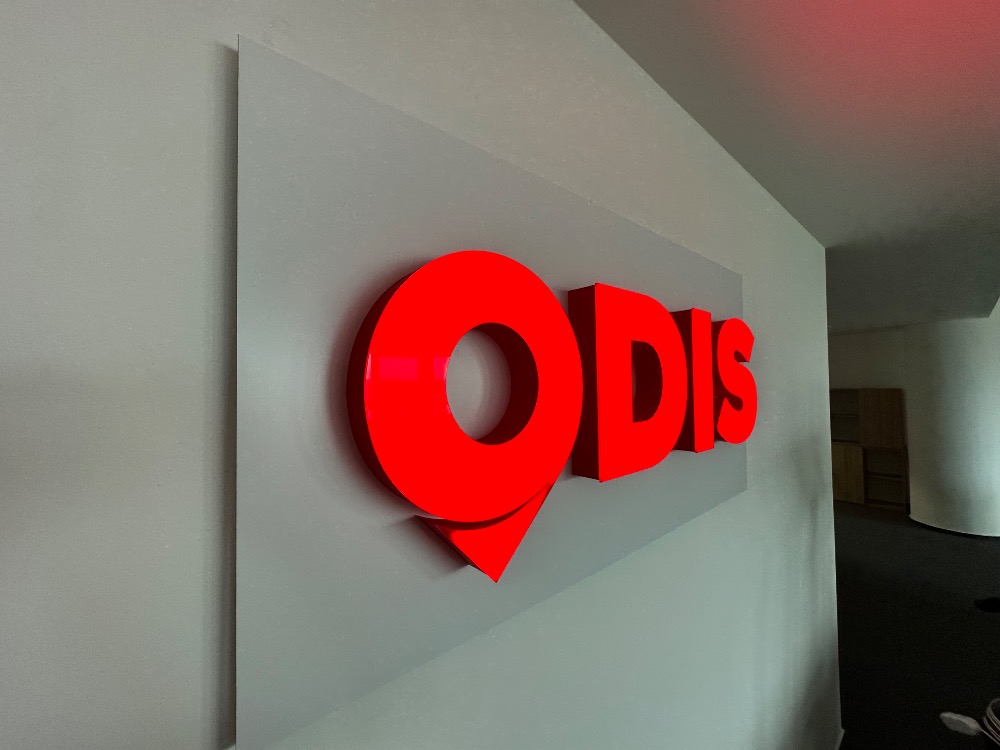 Světelná 3D reklama